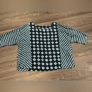 J. Jill Pure Jill Navy Top